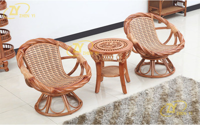 3080休閑藤轉椅-藤椅|藤椅批發|品牌藤椅|