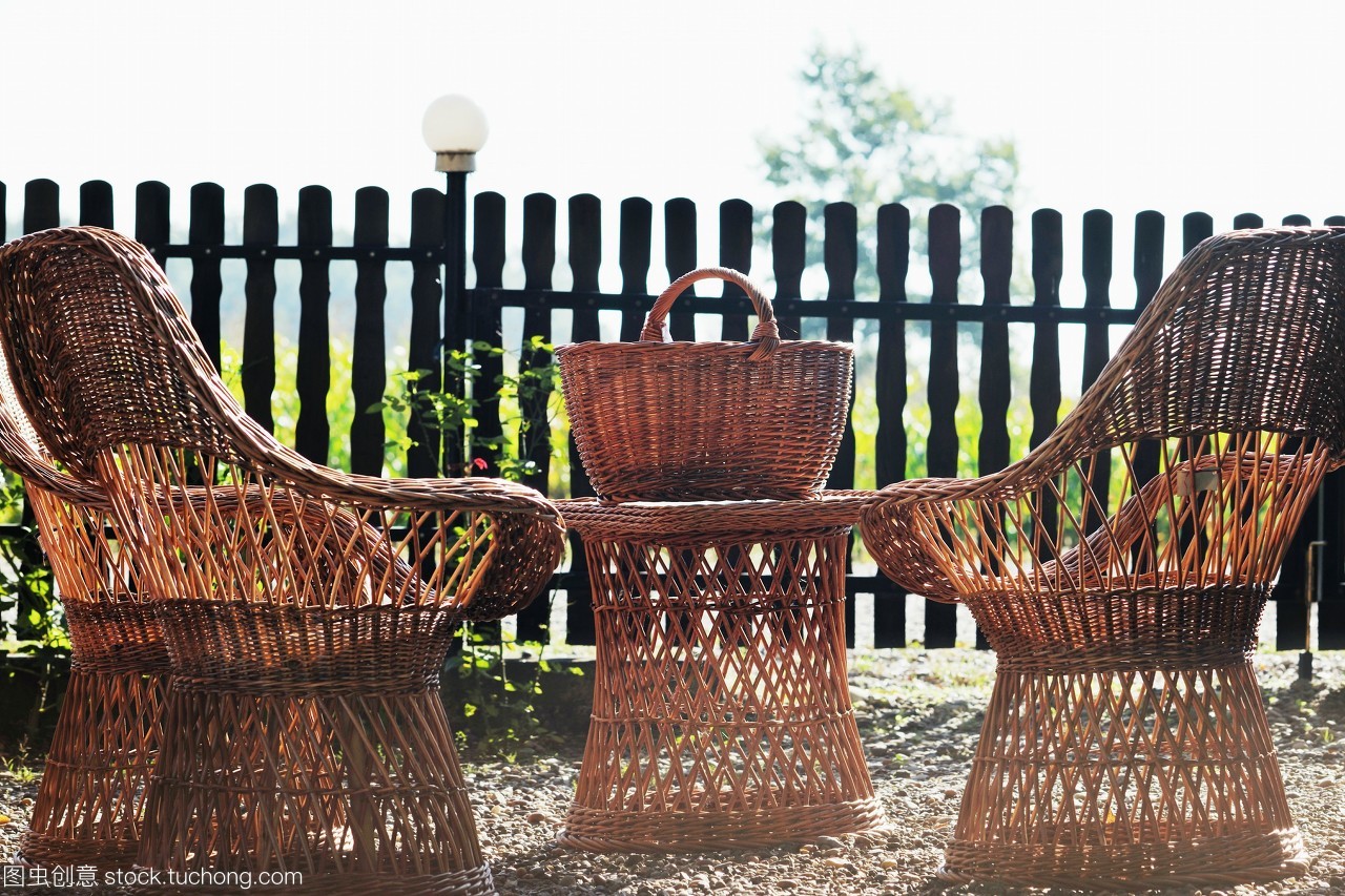藤椅,木裝飾,戶(hù)外木裝飾